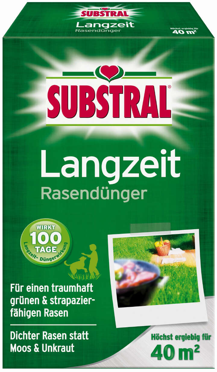 SUBSTRAL Langzeit Rasendünger